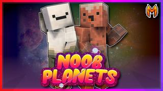 Thumbnail of the Minecraft Bedrock Marketplace product Noob Planets created by Team Metallurgy.
