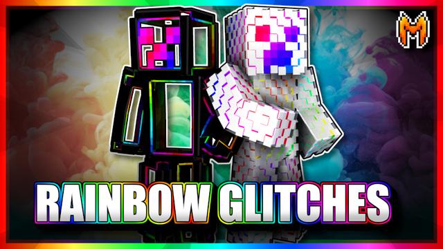 Thumbnail of the Minecraft Bedrock Marketplace product Rainbow Glitches created by Team Metallurgy.