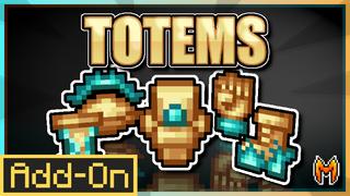 Thumbnail of the Minecraft Bedrock Marketplace product Totems Add-On created by Team Metallurgy.