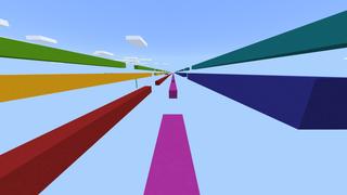 Screenshot of the Minecraft Bedrock Marketplace product Turbo Parkour Time Trial created by Team Metallurgy.