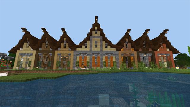 Screenshot of the Minecraft Bedrock Marketplace product Greensburg Hollow created by Team Phoenix Studio.