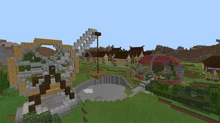 Screenshot of the Minecraft Bedrock Marketplace product Greensburg Hollow created by Team Phoenix Studio.