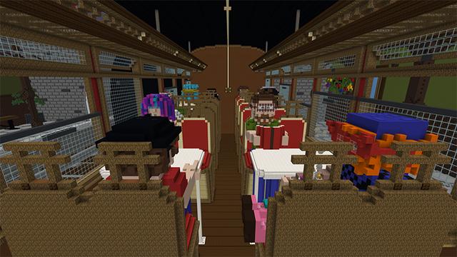 Screenshot of the Minecraft Bedrock Marketplace product H&S Express created by Team Phoenix Studio.