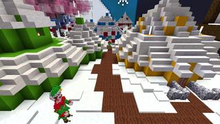 Screenshot of the Minecraft Bedrock Marketplace product Happy Holidays created by Team Phoenix Studio.