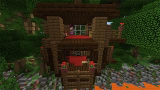 Screenshot of the Minecraft Bedrock Marketplace product Lava Hive Valley created by Team Phoenix Studio.