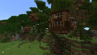 Screenshot of the Minecraft Bedrock Marketplace product Lava Hive Valley created by Team Phoenix Studio.