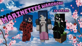 Thumbnail of the Minecraft Bedrock Marketplace product Marinettes Wardrobe created by Team Phoenix Studio.
