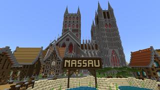 Screenshot of the Minecraft Bedrock Marketplace product Nassau created by Team Phoenix Studio.