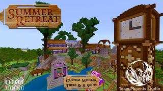 Thumbnail of the Minecraft Bedrock Marketplace product Summer Retreat created by Team Phoenix Studio.