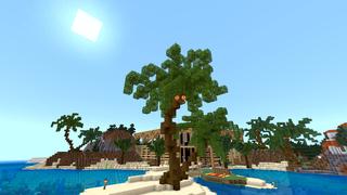 Screenshot of the Minecraft Bedrock Marketplace product Tropicana Academy created by Team Phoenix Studio.