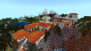 Screenshot of the Minecraft Bedrock Marketplace product Tropicana Academy created by Team Phoenix Studio.