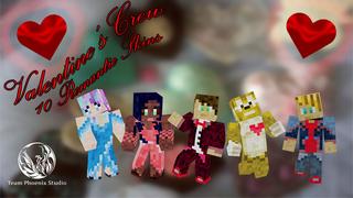 Thumbnail of the Minecraft Bedrock Marketplace product Valentine's Crew created by Team Phoenix Studio.