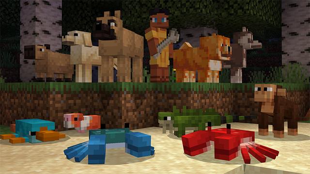Screenshot of the Minecraft Bedrock Marketplace product ALL THE MOBS created by Team Vaeron.