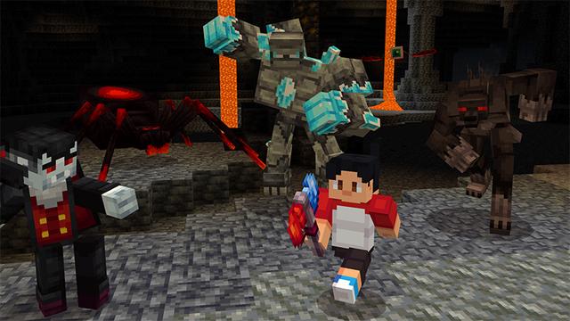 Screenshot of the Minecraft Bedrock Marketplace product ALL THE MOBS created by Team Vaeron.
