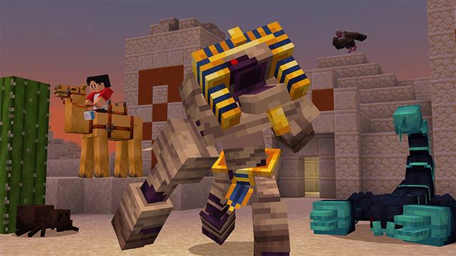 Screenshot of the Minecraft Bedrock Marketplace product ALL THE MOBS created by Team Vaeron.