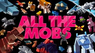 Thumbnail of the Minecraft Bedrock Marketplace product ALL THE MOBS created by Team Vaeron.