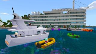Screenshot of the Minecraft Bedrock Marketplace product Boats created by Team Vaeron.