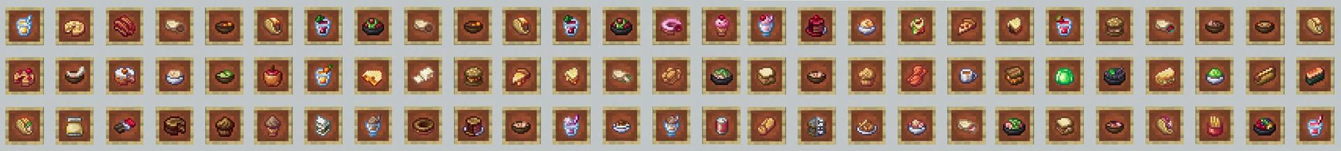 Panorama of the Minecraft Bedrock Marketplace product Craftable Foods created by Team Vaeron.