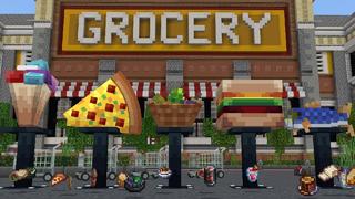 Screenshot of the Minecraft Bedrock Marketplace product Craftable Foods created by Team Vaeron.