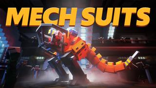 Thumbnail of the Minecraft Bedrock Marketplace product Mech Suits created by Team Vaeron.