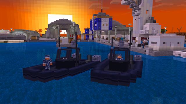 Screenshot of the Minecraft Bedrock Marketplace product Military Base created by Team Vaeron.