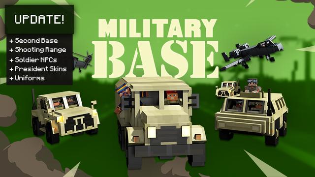 Thumbnail of the Minecraft Bedrock Marketplace product Military Base created by Team Vaeron.