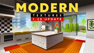 Thumbnail of the Minecraft Bedrock Marketplace product Textures modernes created by Team Vaeron.