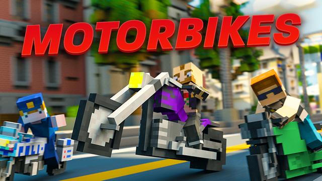 Thumbnail of the Minecraft Bedrock Marketplace product Motorbikes created by Team Vaeron.
