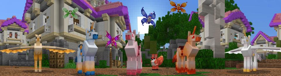 Panorama of the Minecraft Bedrock Marketplace product Paradise created by Team Vaeron.