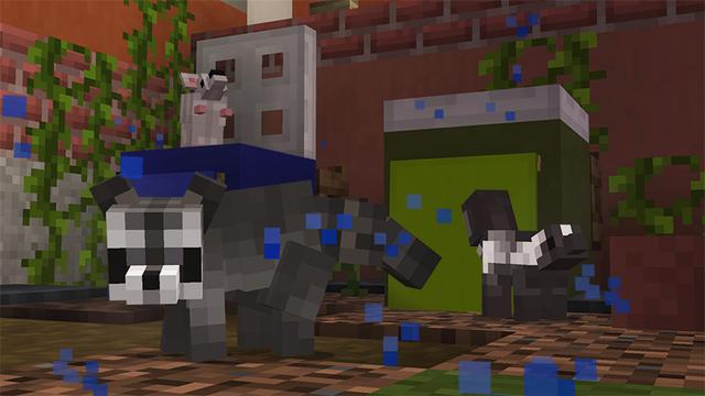 Screenshot of the Minecraft Bedrock Marketplace product Pets 2 created by Team Vaeron.