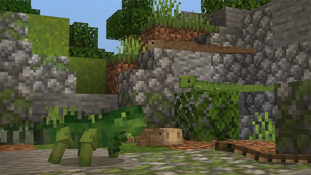 Screenshot of the Minecraft Bedrock Marketplace product Pets 2 created by Team Vaeron.