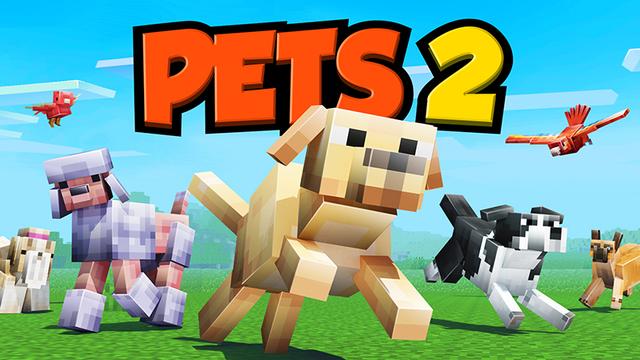 Thumbnail of the Minecraft Bedrock Marketplace product Pets 2 created by Team Vaeron.