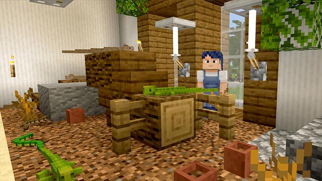Screenshot of the Minecraft Bedrock Marketplace product Pets created by Team Vaeron.