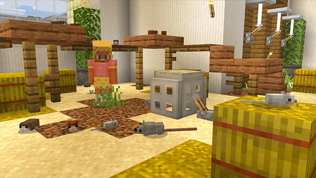 Screenshot of the Minecraft Bedrock Marketplace product Pets created by Team Vaeron.