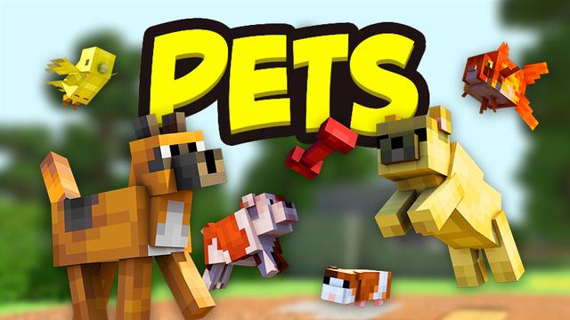 Thumbnail of the Minecraft Bedrock Marketplace product Pets created by Team Vaeron.