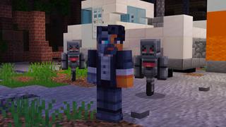 Screenshot of the Minecraft Bedrock Marketplace product Robots created by Team Vaeron.