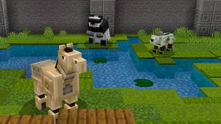 Screenshot of the Minecraft Bedrock Marketplace product Robots created by Team Vaeron.