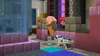 Screenshot of the Minecraft Bedrock Marketplace product Robots created by Team Vaeron.