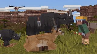 Screenshot of the Minecraft Bedrock Marketplace product Safari Animals created by Team Vaeron.