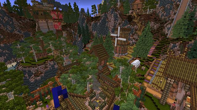 Screenshot of the Minecraft Bedrock Marketplace product Advanced Steampunk created by Team Visionary.