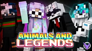 Thumbnail of the Minecraft Bedrock Marketplace product Animals and Legends created by Team Visionary.