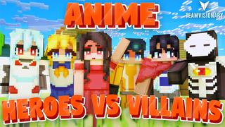 Thumbnail of the Minecraft Bedrock Marketplace product Anime Heroes vs Villains created by Team Visionary.