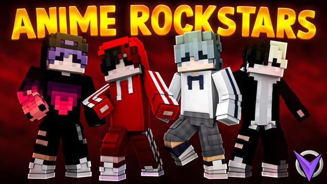 Thumbnail of the Minecraft Bedrock Marketplace product Anime Rockstars created by Team Visionary.