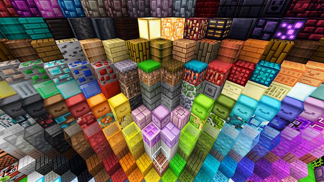 Screenshot of the Minecraft Bedrock Marketplace product Arts & Crafts Resource Pack created by Team Visionary.