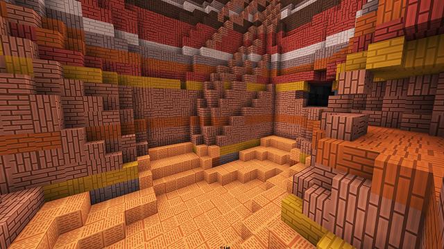 Screenshot of the Minecraft Bedrock Marketplace product Arts & Crafts Resource Pack created by Team Visionary.