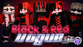 Thumbnail of the Minecraft Bedrock Marketplace product Black & Red Vogue created by Team Visionary.
