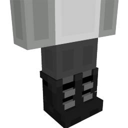 Thumbnail of the Minecraft Bedrock Marketplace product Black Boots created by Team Visionary.