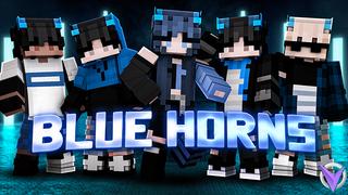 Thumbnail of the Minecraft Bedrock Marketplace product Blue Horns created by Team Visionary.
