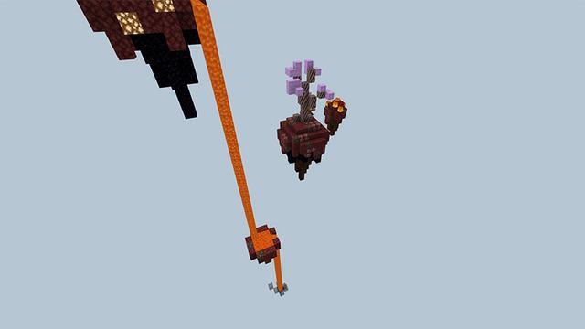 Screenshot of the Minecraft Bedrock Marketplace product Candy Land Skyblock created by Team Visionary.
