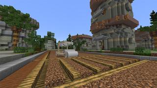 Screenshot of the Minecraft Bedrock Marketplace product Capitale des hommes des cavernes created by Team Visionary.